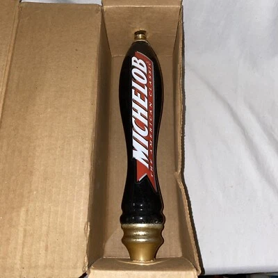 MICHELOB CLASSIC STYLE WOODEN BAR TAP HANDLE BEER KEG MARKER VINTAGE NEW