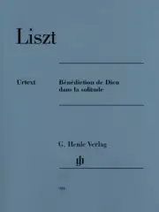 Liszt Benediction de Dieu dans la solitude Piano Solo Book NEW 051480984