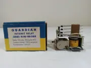 Guardian Ratchet Relay Series ir-rc-100-24ar 24 volts, 60 cycle AC 12.5 amp NOS