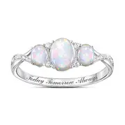 'Light Of Our Love' Opal Ring
