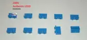 LEGO NEW 1x2-1x2 Blue Bracket Up (10x) 6133721 Brick 99780