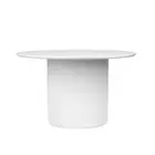 Cafe Lighting & Living Arlo Round Dining Table (White) - 1.2m