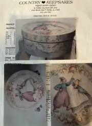 Vintage Tole Pattern Packet: Dancing Dutch Dolls by Bobbie Takashima