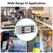 Easy to Read Digital angles Gauges with Lock Features ABS for Stable Readings