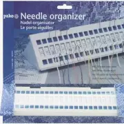 StitchMaster Needle Caddy: Compact 10"x2.25"x2.5" Organizer