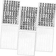 BATHVEVE 6 Sheets DIY Iron Alphabet Patches Letters Heat Transfer Stickers for Clothes Large for Easy Application Shirts Caps and Backpacks Unleash Your Creativity