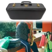 EB Alto Saxophone Case Storage Resistant Protective Saxophone Carrying Case for