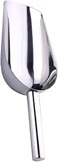 GRIRIW 13 Inches Ice Cube Scoop Stainless Steel Multi-Purpose Kitchen Flour Scoop