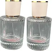 WRITWAA Travel Essential Oil Bottles Pcs Ml Leakproof Glass Spray Bottles for Perfume Aromatherapy Easy Refill