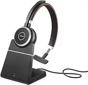 Jabra Evolve 65 SE MS Mono Bluetooth Wirless On-Ear Headphone
