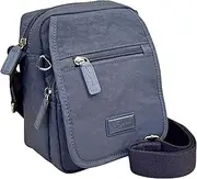 [Spirit] Nylon Waterproof Crossbody Bag - Lightweight - Travel Bag - Multiple Sections & Adjustable Strap - Small Size