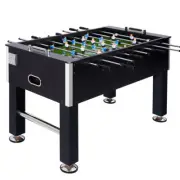 5FT Soccer Table Tables Balls Foosball Football Game Home Party Gift Black
