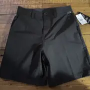 Volcom Frickin Cross Shred Static Shorts Big Boys Size 26 Medium Charcoal/Black