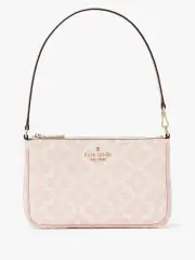 Spade Flower Convertible Wristlet