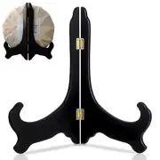 Wooden Easel Plate Stand Holder Folding Display Photo Frame for Home Wedding