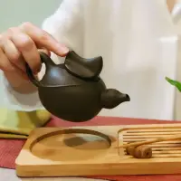 在飛比找蝦皮購物優惠-【滿月圓紫砂壺】茶壺 茶禪 茶道 月型特色壺蓋 紫砂壺