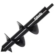 Garden Auger Spiral Drill Bits，4X12” Post Hole Diggers Auger Drill Bit Drill