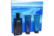 Cool Water by Davidoff for Men - 3 Pc Gift Set 4.2oz EDT Spray, 2.5oz Shower Gel, 2.5oz After Shave Balm