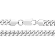 Boys Sterling Silver 3.5mm Cuban Curb Chain Necklace