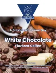 FNG Coffees-White Chocolate-DECAF-Ground or Whole Bean- 16 oz
