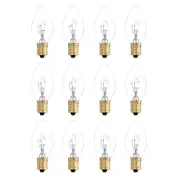 Portplugs 12 Pack 25 Watt Bulbs for Scentsy Plug-In Nightlight Wax Warmers Home