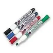 Assorted Whiteboard Markers Chisel Tip Pack of 4 WX26038