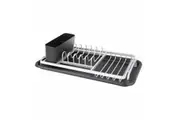 Dish Rack Practical Storage Compact Drying Caravan Camp D'Line Aluminium 43X23CM