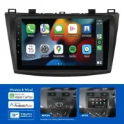 Aerpro AMMZ5 9" Wireless Apple CarPlay Android Auto Head Unit fits Mazda 3 2009-
