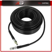 100FT Sewer Jetter Kit for Pressure Washer 5800PSI 1/4 Inch 1 Warranty Year