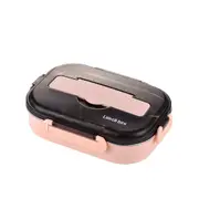 304 Stainless Steel Insulated Lunch Box Portable Japanese Bento Box for School Kids Dinnerware Set Food Storage Container