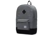 NEW Herschel Backpack 10968-00919 Heritage Eco Raven Crosshatch, One Size