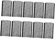 FIXOSHEE 10Pcs Felt Pads for Chair Legs U Shaped Floor Protectors for Sled Chairs Noise Reducing Furniture Glides Non Slip Furniture Pads for Hardwood Floors