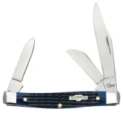 Case Medium Stockman Corn Cob Blue - Acc Knives - 02806