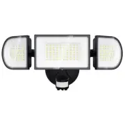 100W Motion Sensor Light Outdoor, 9000LM 6500K LED Security Floodlights, 3 Ad...