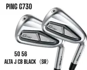 PING G730 Iron Wedge Set of 2 50 56 ALTA J CB BLACK SR