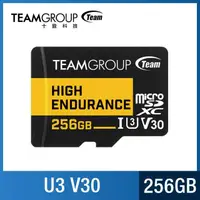 在飛比找momo購物網優惠-【TEAM 十銓】High Endurance 256GB 