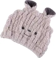 Ipetboom Infant Hair Drying Hat Soft Bath Towel Hat for Boys and Girls Non-slip Design Absorbent