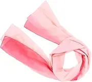 [LIFKOME] Elegant Chiffon Gradient Color Scarf for Women Pink and White Fashion Beach Scarf Lightweight Summer Accessory for Stylish Outfits and Special Occasions