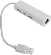 Uonlytech 1pc USB to Interface Laptop Docking Port USB Adapter Laptop Computer Docking Station Adapter Computer Converter Network Cable Converter Network Cable Hub Silver Abs