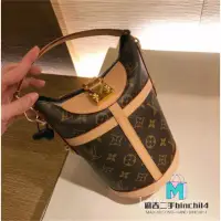 在飛比找蝦皮購物優惠-二手正品 LV M43587 DUFFLE BAG 薯條包 