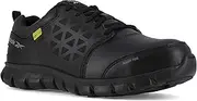 [Reebok] Men's Sublite Cushion Safety Toe Athletic Work Shoe with Cushguard Internal Met Guard Industrial & Construction