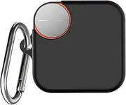 USTIYA Case for Nothing CMF Buds Pro 2 Case Silicone Protective Silicone Cover with Keychain (Black)