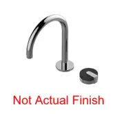 Graff G-11522-R1MBK-L1BB-BB Bathroom Sink Faucet MATTE BLACK/BRUSHED BRASS New!
