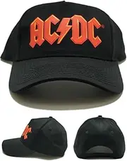 [H3 Sportgear] AC/DC New Black Red Era Snapback Hat Cap
