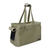 Pet Carrier Tote Bag Ibiyaya Breathable Handbag Portable Lightweight Light Green
