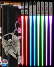 LIGHTSABER CHOPSTICKS LIGHT UP STAR WARS CHOPSTICK LED Glowing Light Saber Ch