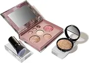 LAURA GELLER NEW YORK Baked Starter Kit: Medium - Best of the Best Full Face Palette + Baked Balance-n-Brighten Powder Foundation + Retractable Angled Kabuki Brush Set