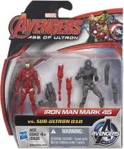 Marvel Avengers Age of Ultron Iron Man Mark 45 and Sub Ultron 010