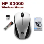 HP X3000 G3 Wireless Mouse Silver – Ergonomic, Reliable & Stylish 683N9AA