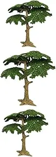 3pcs Ornaments Scenic Eucalyptus Shrubs Simulation Pine Prop Scatter Scale Artificial Outdoor Decor Ferns Miniatures Fake Outdoor Plants Etc Terrarium Gauge Trees Exotic Plastic